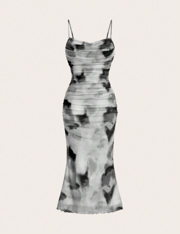 Rochie medie SHEIN, gri