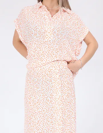 Bluza Pieces, alb