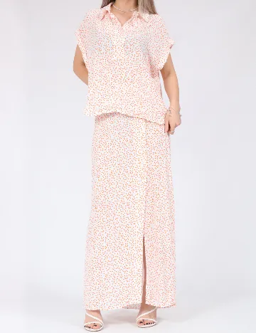 Bluza Pieces, alb