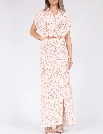 Bluza Pieces, alb