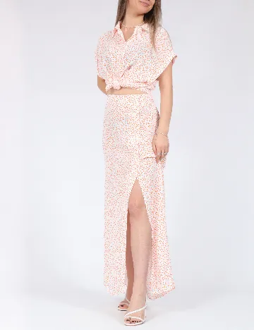 Bluza Pieces, alb