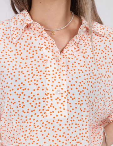Bluza Pieces, alb