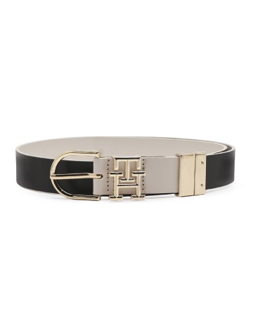 Curea Tommy Hilfiger, crem/negru