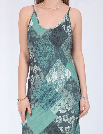Rochie lunga Vero Moda, verde