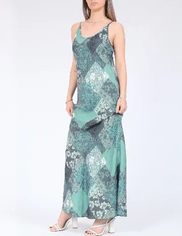 Rochie lunga Vero Moda, verde