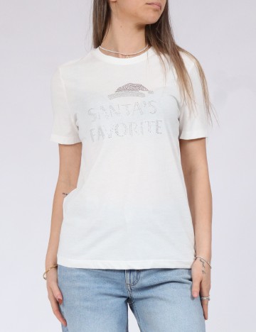 Tricou Only, alb