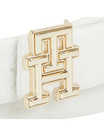 Curea Tommy Hilfiger, alb/maro