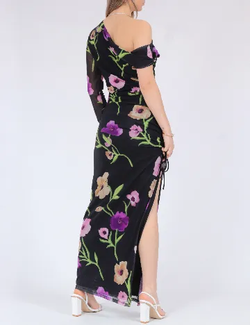 Rochie lunga Something New, negru