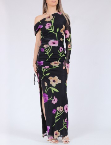 Rochie lunga Something New, negru