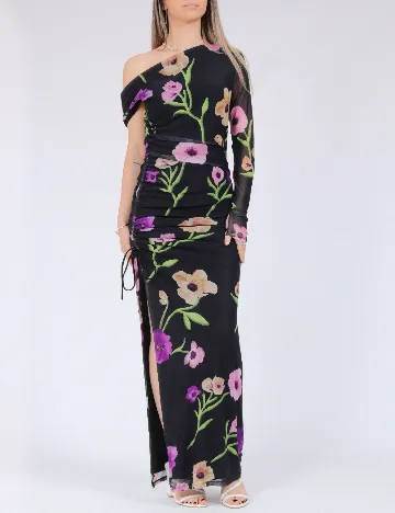 Rochie lunga Something New, negru