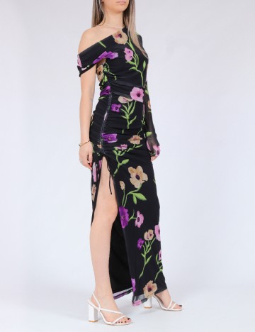 Rochie lunga Something New, negru
