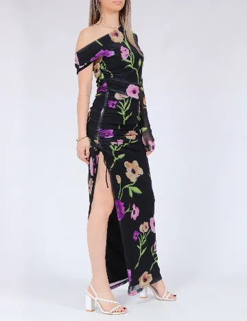 Rochie lunga Something New, negru