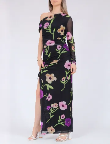 Rochie lunga Something New, negru