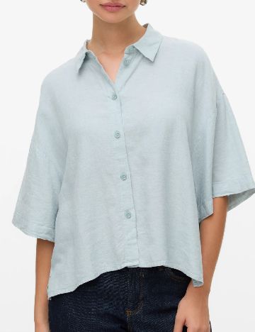 Camasa Vero Moda, albastru