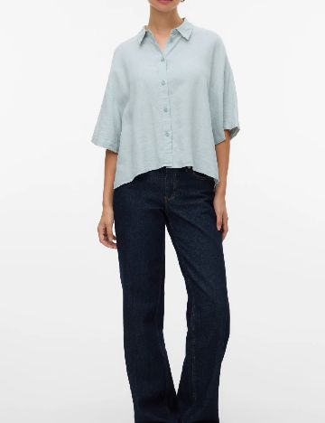 Camasa Vero Moda, albastru