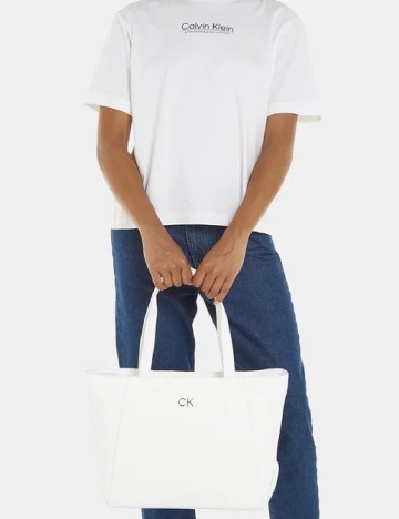 Geanta Calvin Klein, alb