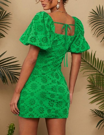 Rochie scurta SHEIN, verde