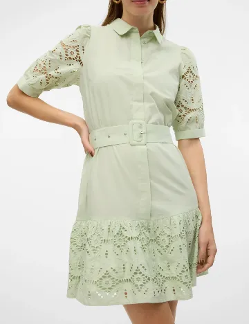 Rochie scurta Vero Moda, verde