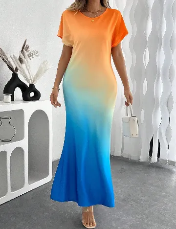 Rochie lunga SHEIN, mix culori