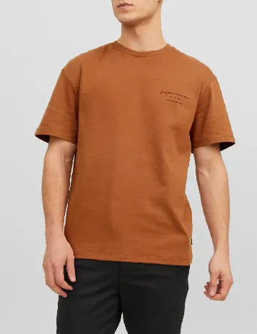 Tricou Jack&Jones, caramiziu