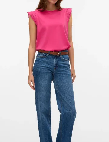 Tricou Vero Moda, roz