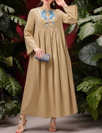Rochie lunga SHEIN, maro