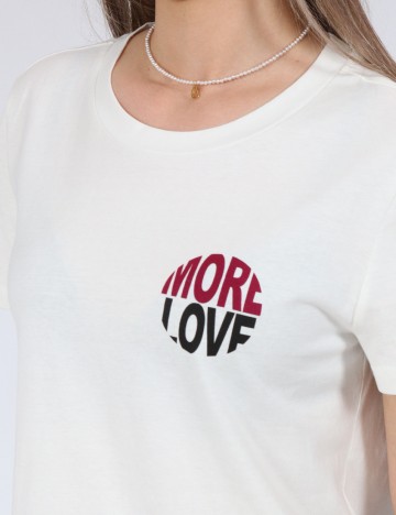 Tricou Vero Moda, alb