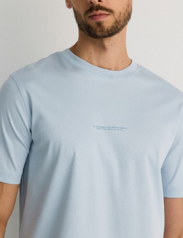 Tricou Reserved, bleu