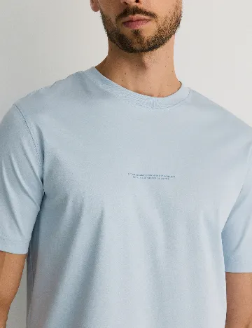 Tricou Reserved, bleu