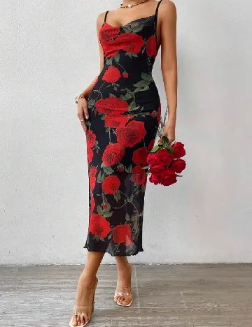 Rochie lunga SHEIN, negru