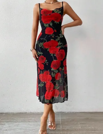 Rochie lunga SHEIN, negru