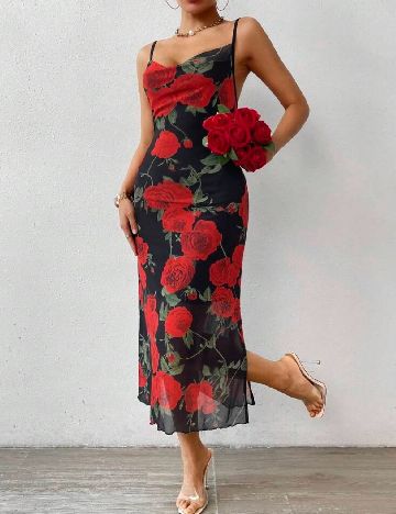 Rochie lunga SHEIN, negru