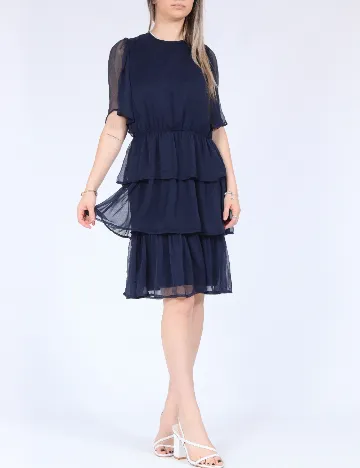 Rochie scurta Vero Moda, bleumarin Albastru