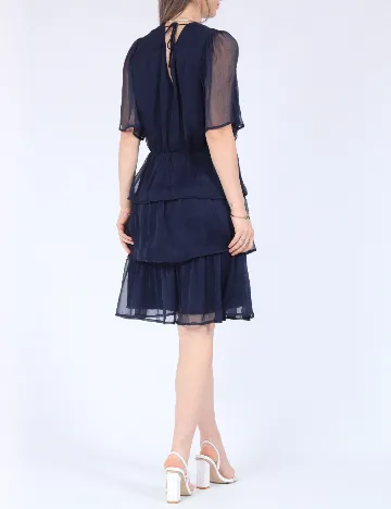 Rochie scurta Vero Moda, bleumarin Albastru