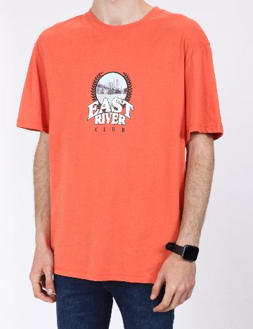 Tricou Jack&Jones, portocaliu