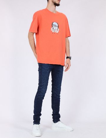 Tricou Jack&Jones, portocaliu