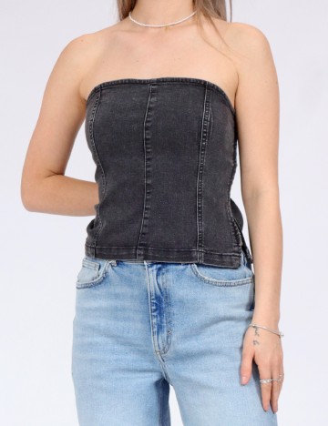 Top Vero Moda, negru