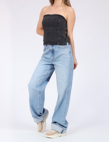 Top Vero Moda, negru