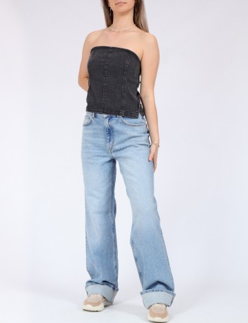 Top Vero Moda, negru
