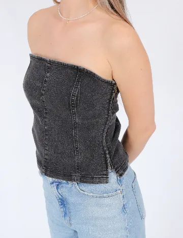 Top Vero Moda, negru