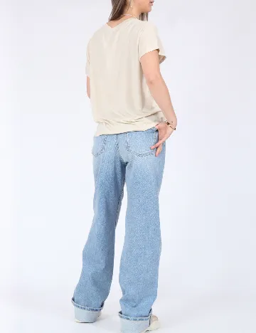 Tricou Vero Moda, bej