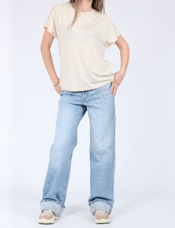 Tricou Vero Moda, bej