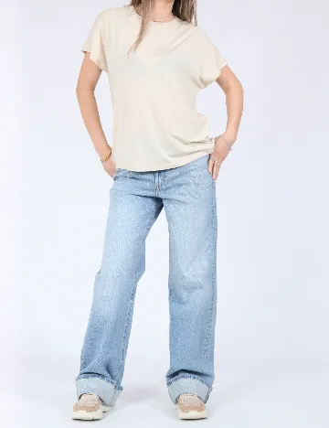 Tricou Vero Moda, bej