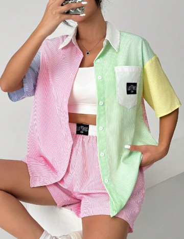 Compleu SHEIN, mix culori