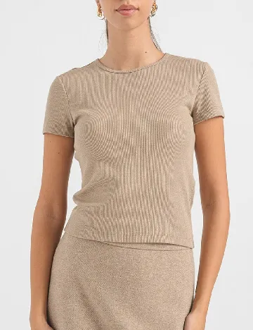 Tricou Vero Moda, maro deschis