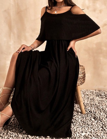 Rochie lunga SHEIN, negru