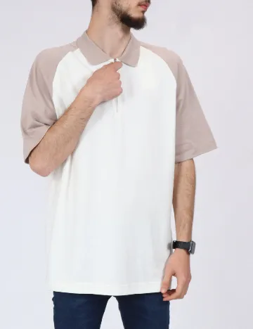 Tricou Oversize Jack&Jones, alb