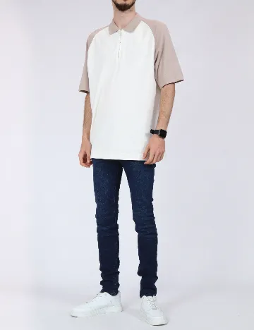 Tricou Oversize Jack&Jones, alb