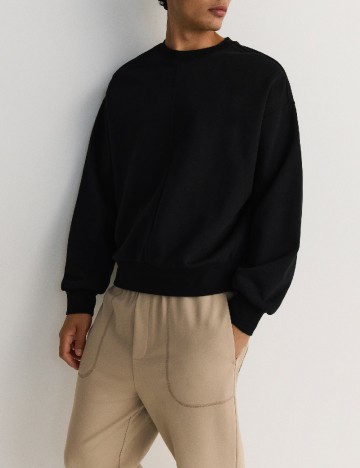 Bluza Reserved, negru