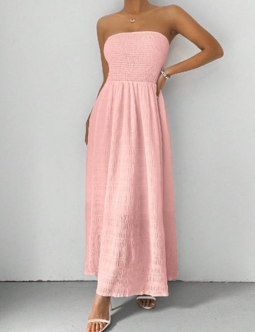 Rochie lunga SHEIN, roz